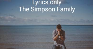 Pray Through Me Lyrics only Simpson Family
