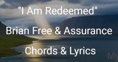 I Am Redeemed – Brian Free & Assurance – Chords & Lyrics