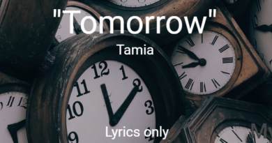 Tomorrow - Tamia - Lyrics only